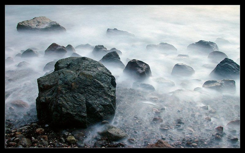 полминута, guernsey, океан, камни, волны Полминута фото превью