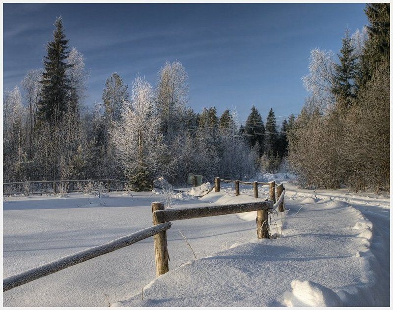 Зима... фото превью