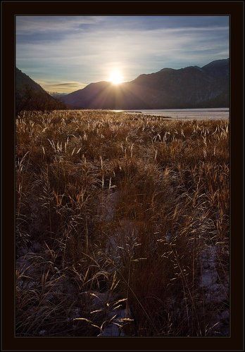 Утро на Золотом Озере