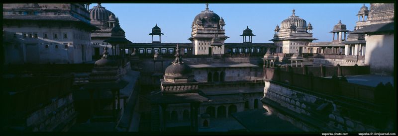 orchha, индия, архитектурная фотография, дворец, Orchha фото превью