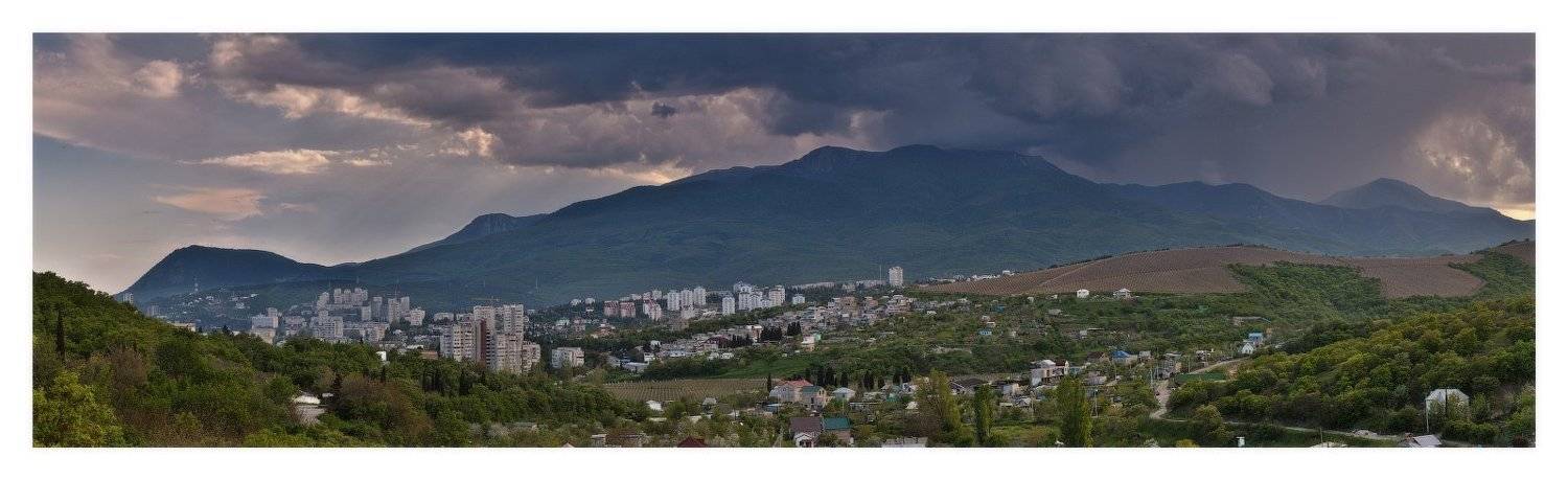 гроза, крым, чатырдаг, май, Dmitry Pozharsky