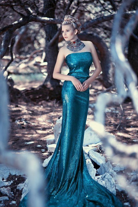 forest, woman, fashion, model, exterior Forest фото превью