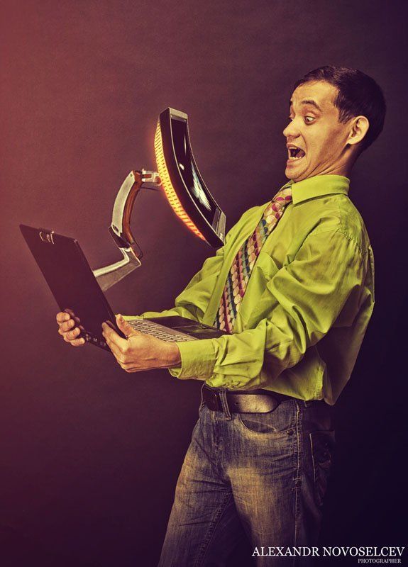 Злобный ноут фото превью