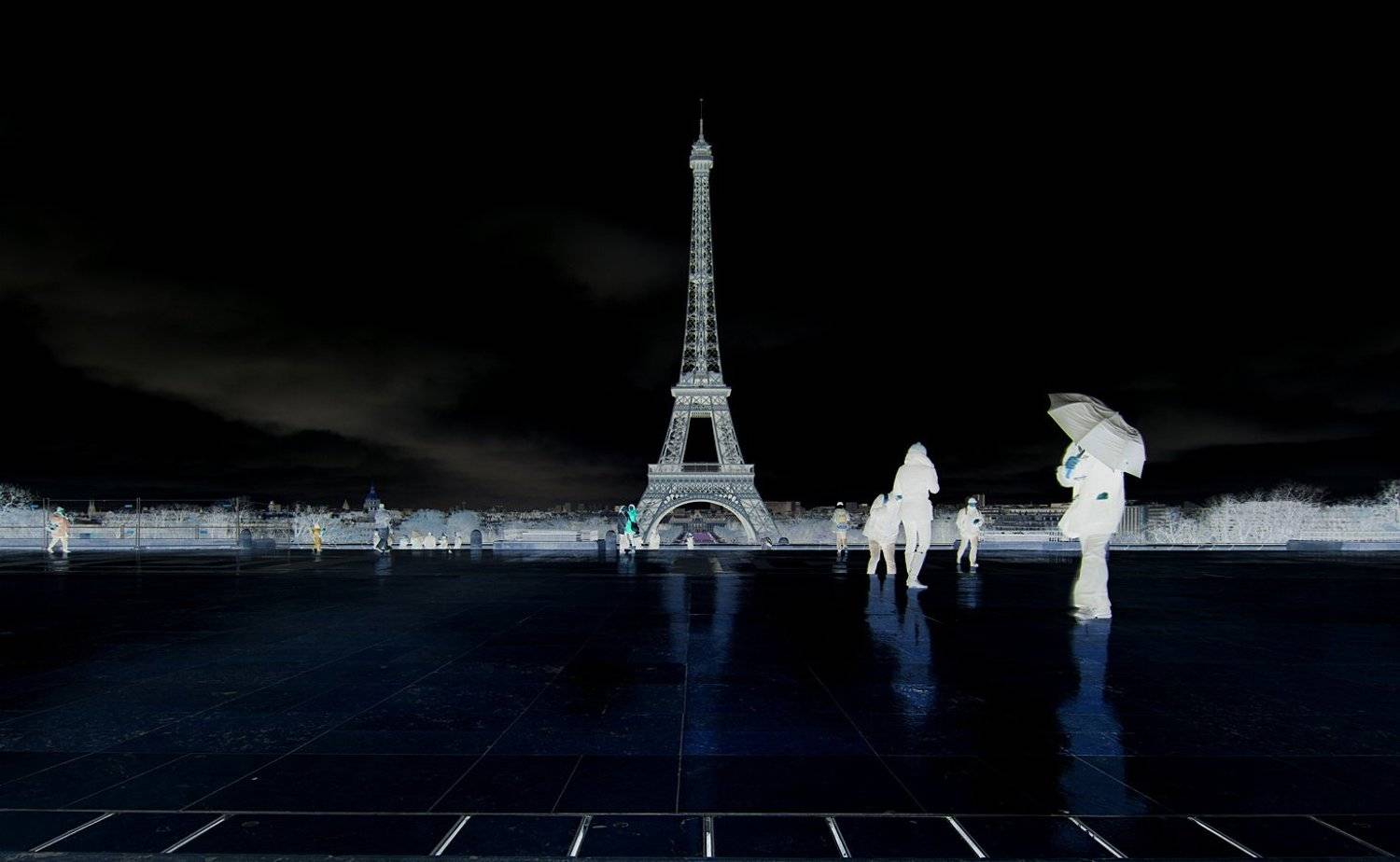 париж,франция,эйфелева башня,негатив, Артем Верхогляд