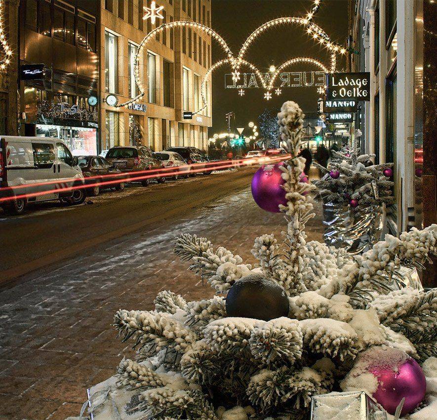 германия, гамбург, ночь, Игорь Дубровский