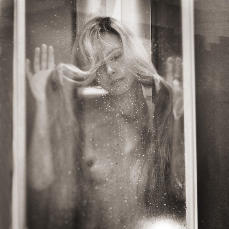 капли, стекло ... фото превью