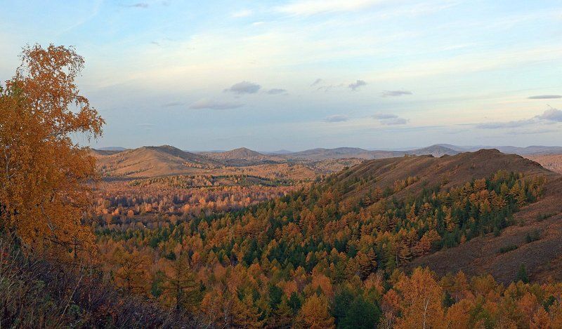 нурали, южный урал, природа, осень Хребет Нурали фото превью