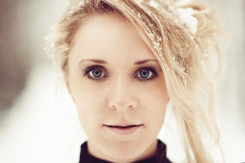 просто зимний портрет