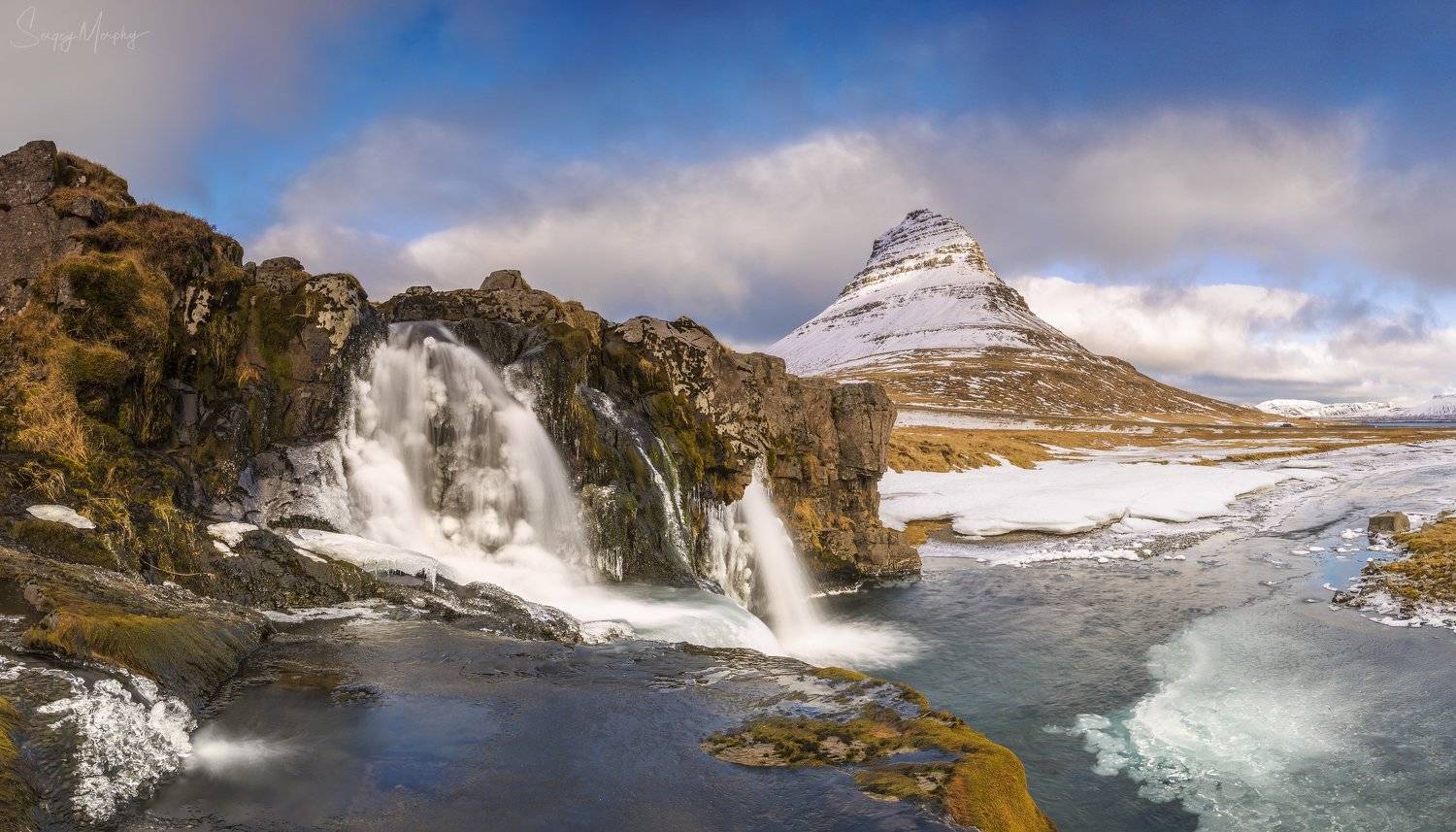 the lower waterfalls and kirkjufell, Sergey Merphy
