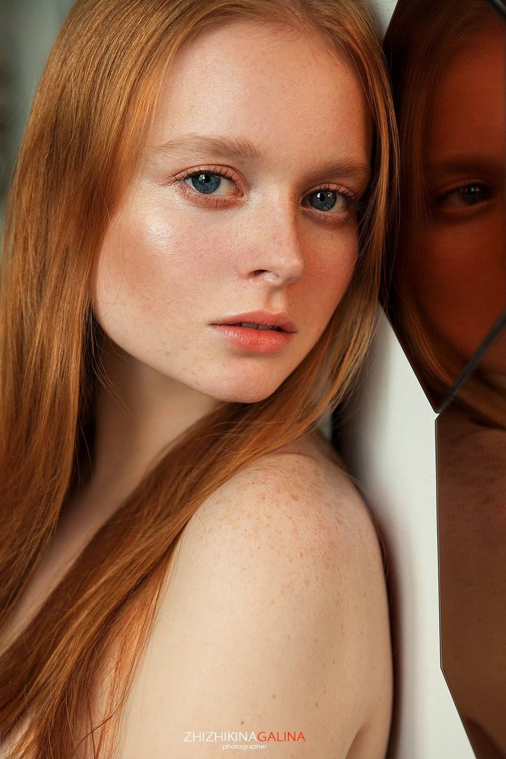 портрет, лицо, рыжая, конопушки, взгляд, красивая, девушка, фотограф, москва, face, girl, portrait, redhead, beauty, Галина Жижикина