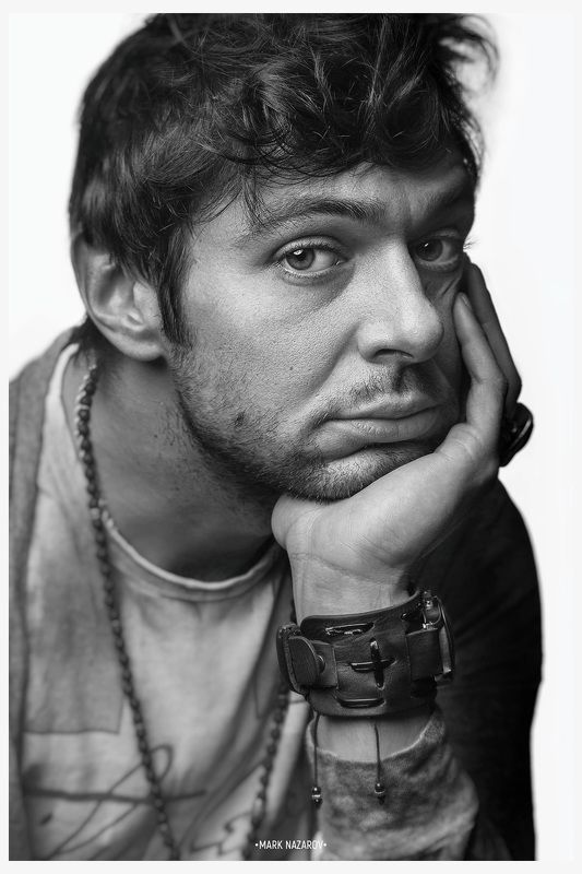 портрет, портретист, художник, черное-белое, ч-б, черно-белая фотография, марк назаров, павел баршак, актеры, актриса, театр, кино, звезды, фотосессии, фотопроекты Портрет Павла фото превью