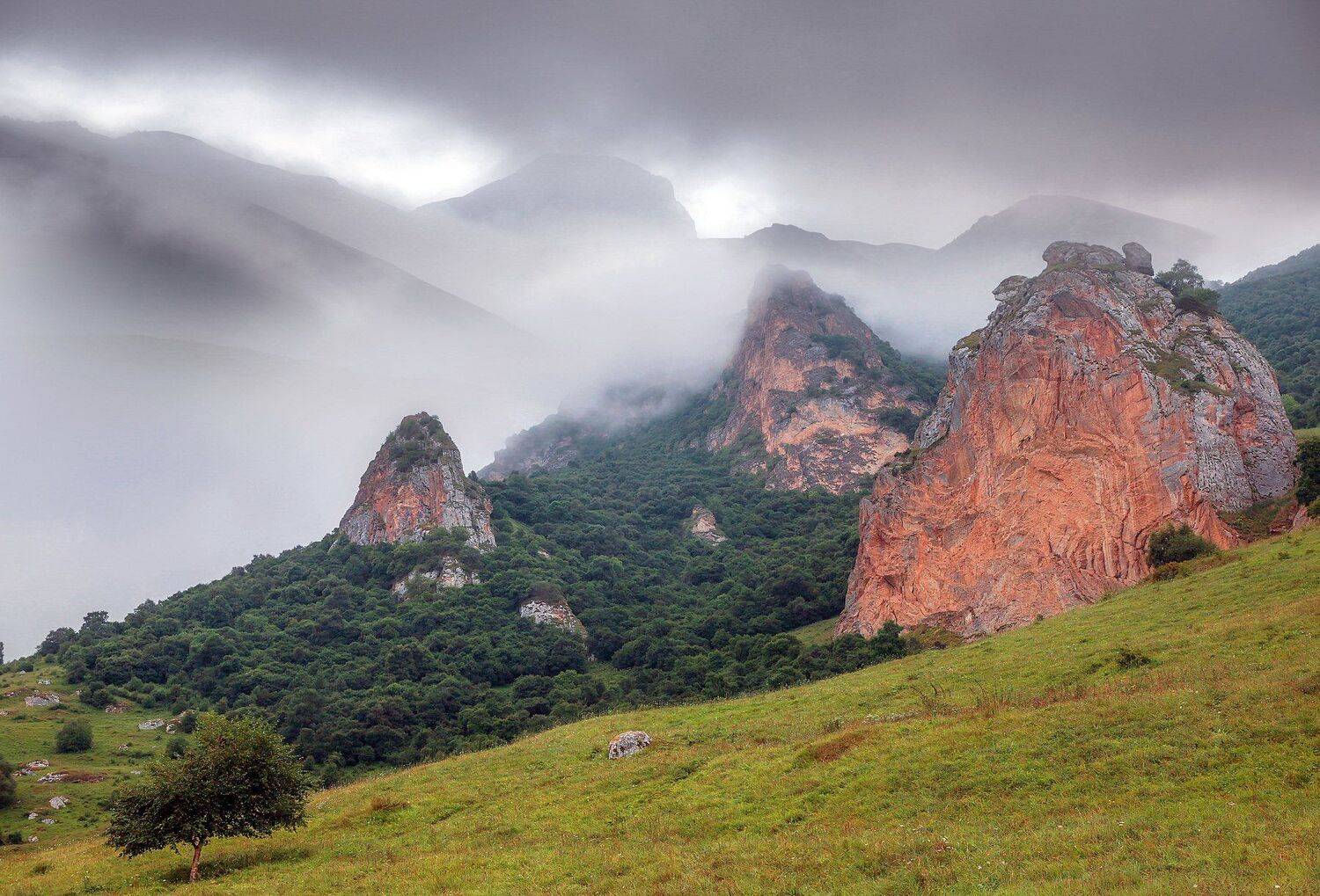 горы,лето,пейзаж,туман, Marat Magov