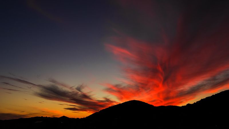 Закат фото превью