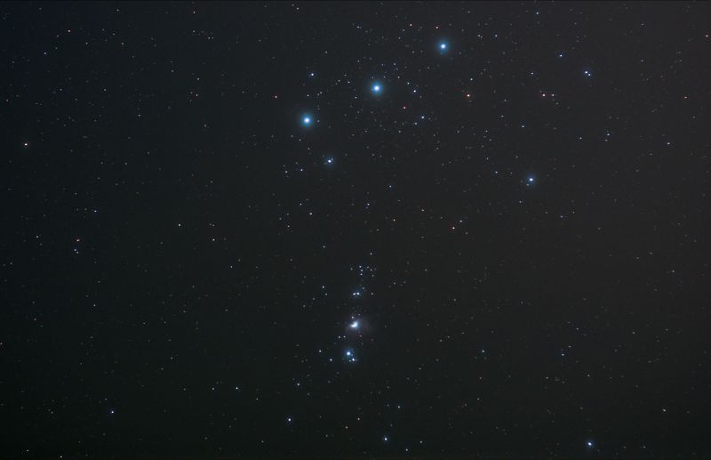 печора,космос,орион,звезды,коми Пояс Ориона фото превью