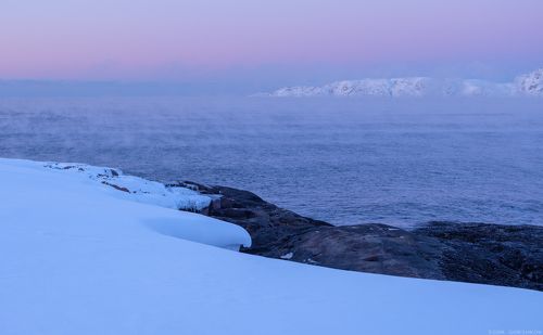 Угасающие краски заполярного вечера