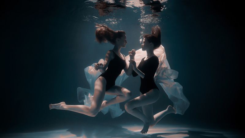 Подводная, съемка, фотосъемка под водой, вода, море, океан Underwater фото превью