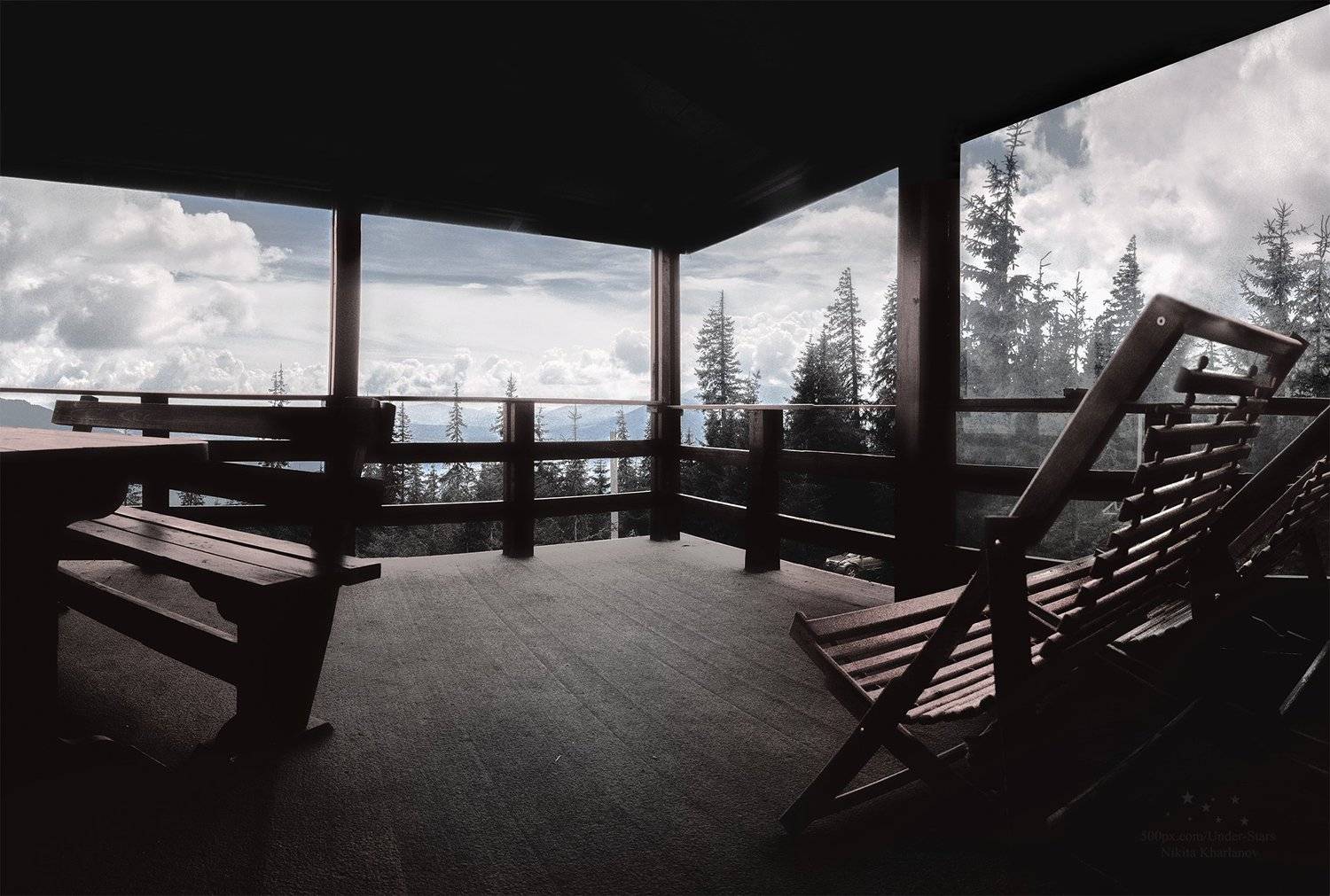 драгобрат, веранда, отдых, релакс, горы, Харланов Никита