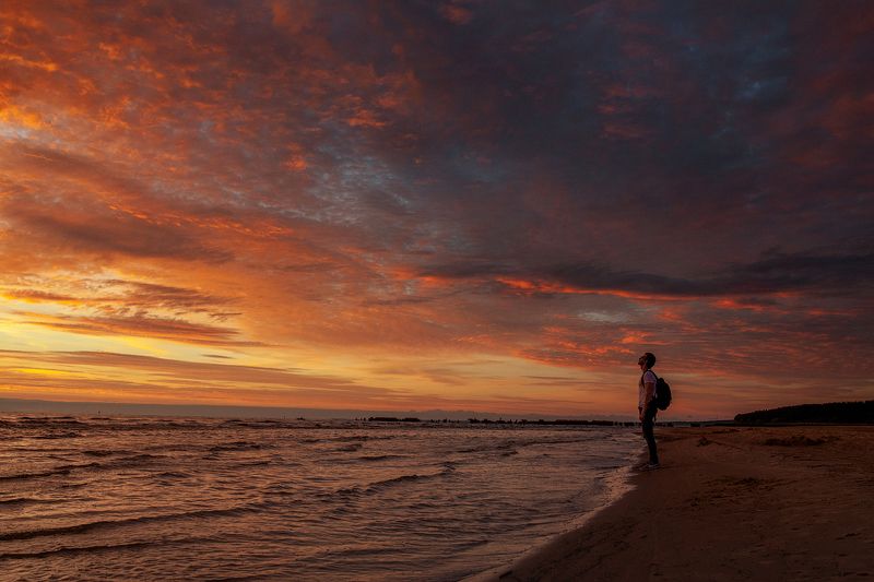 landscape, sunset, sky, nature knocking on heavens door фото превью