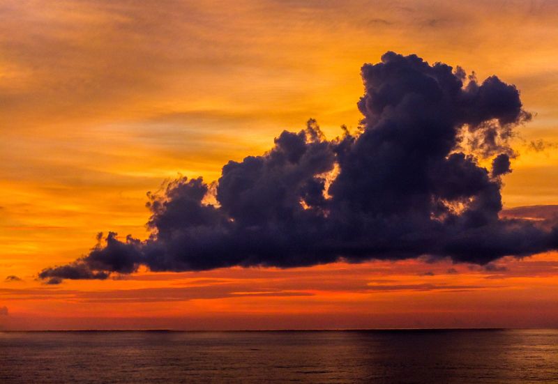 пейзаж, облако, цвет, небо, краски Царь-Облако. фото превью