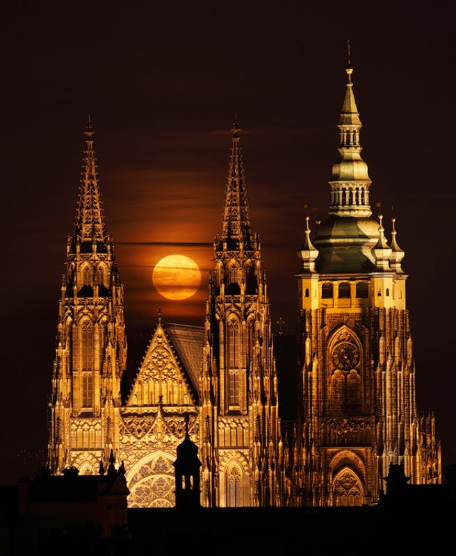 Prague Castle Fullmoon фото превью