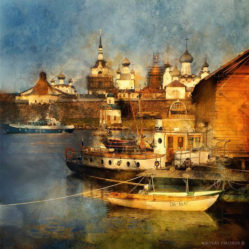 причал. Сельдяной мыс. Соловки фото превью