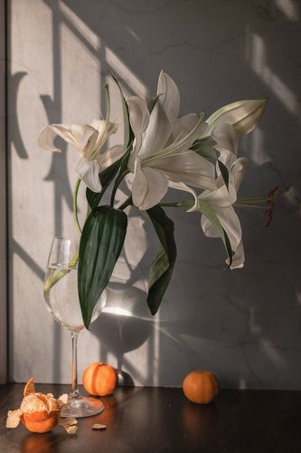 Лилия в бокале