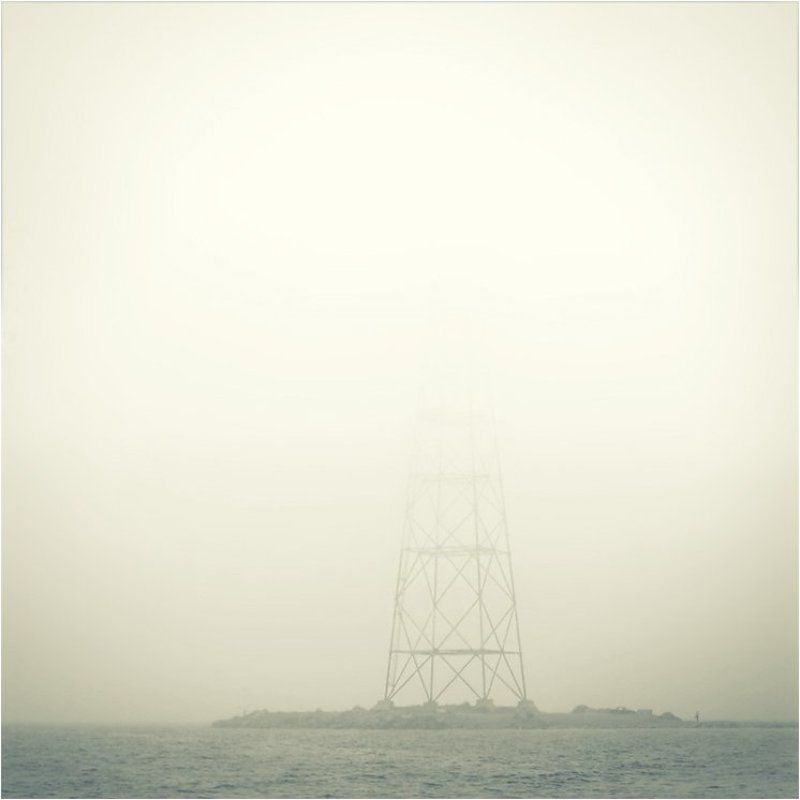 туман, море, в, тумане Укутана туманом фото превью