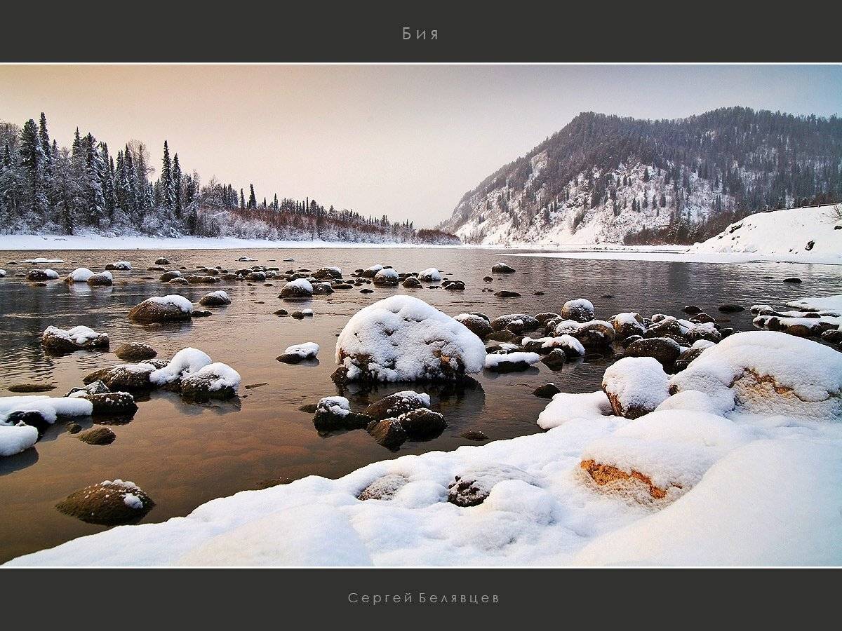 бия, горный алтай, западная сибирь, Сергей Белявцев