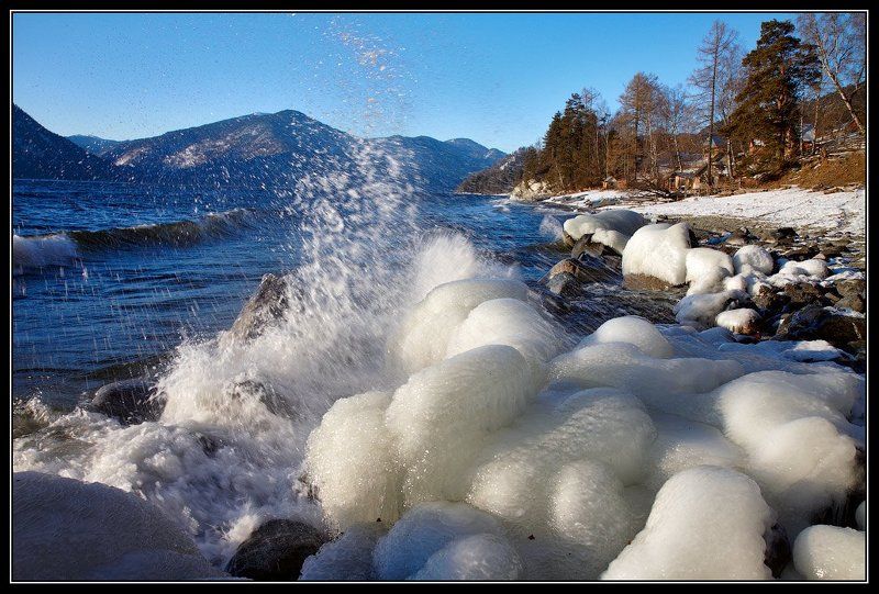 телецкое, озеро Волна за волной фото превью