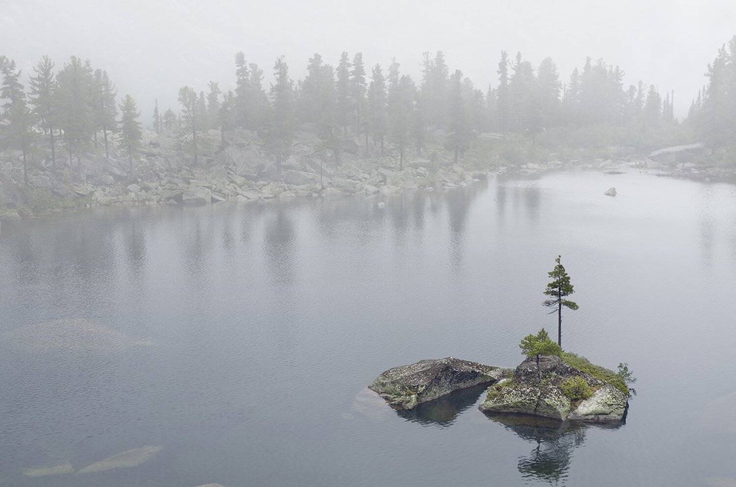большой, вода, волны, высокий, горы, дерево, ергаки, зеленый, камени, камни, красивый, красноярский край, озеро, отражение, пейзаж, природа, размер, разрешение, саяны, серый, сибирь, скалы, туман, Дмитрий Антипов