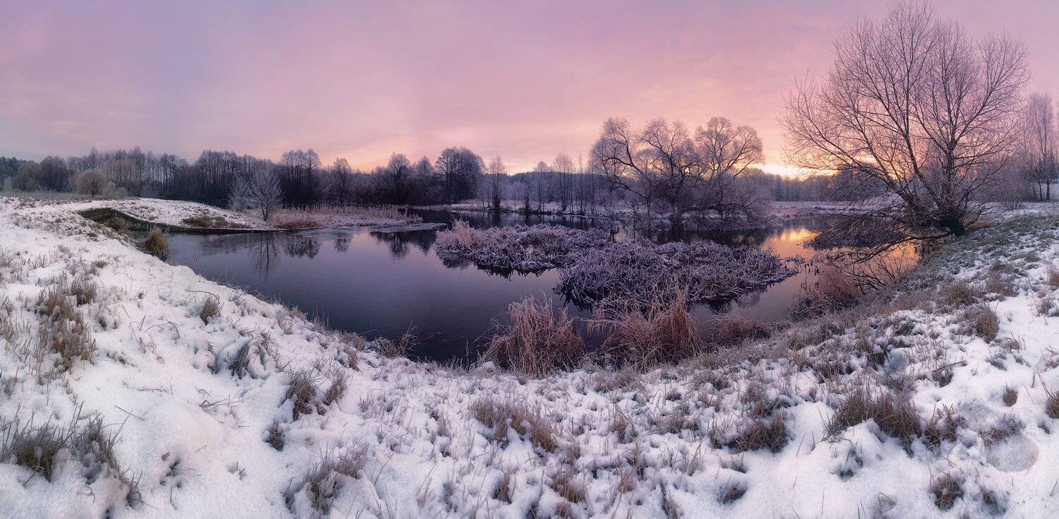 зима, минск, свислочь, Алексей Угальников