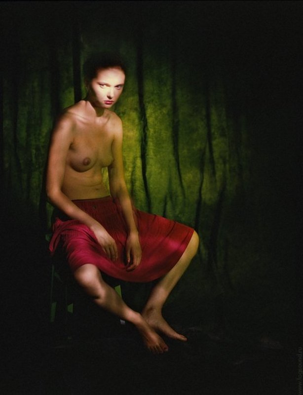 студия, кристина, ню, фонарик Кристина фото превью