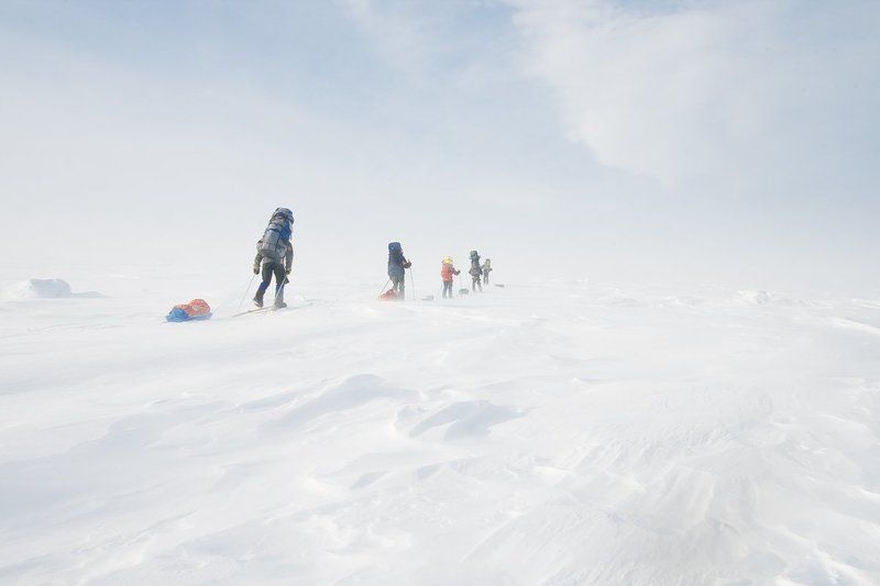 карское море, байдарацкая губа, поход Дорогами севера фото превью