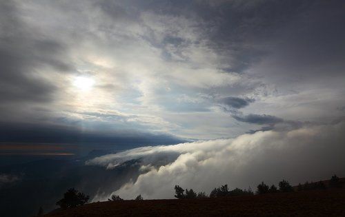 Зимнее солнце