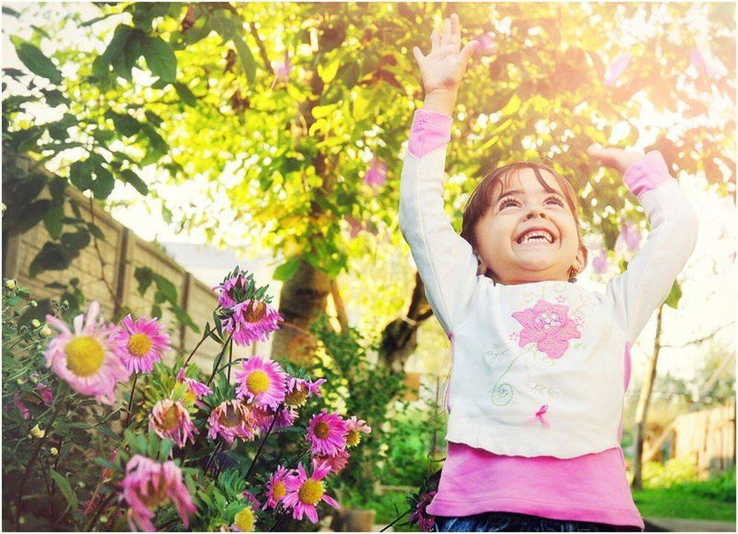 девочка, цветы, Оксана Якубів