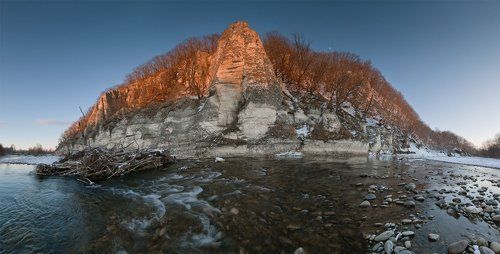 В багрянце заката