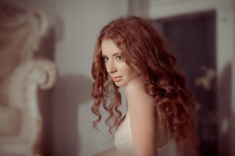 девушка, бьюти, портрет, профессиональное фото, гламур  фото превью