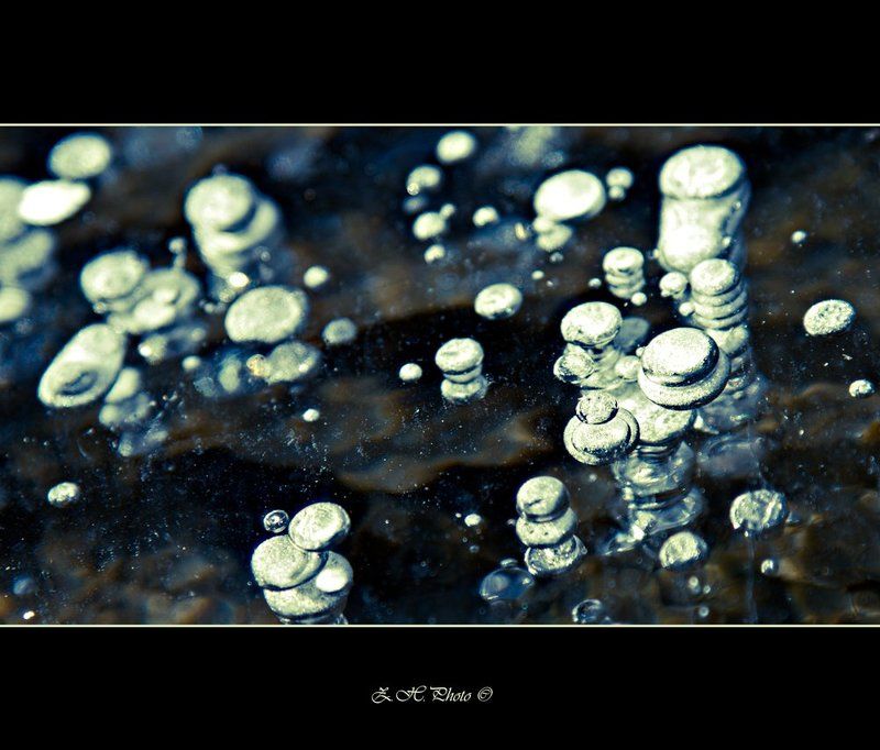 air, lake, frozen, bubbles, escape Failed escace фото превью