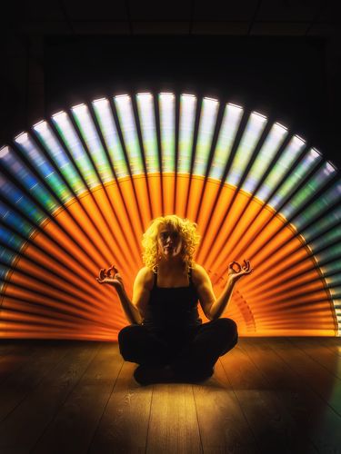 Yoga. Aura.