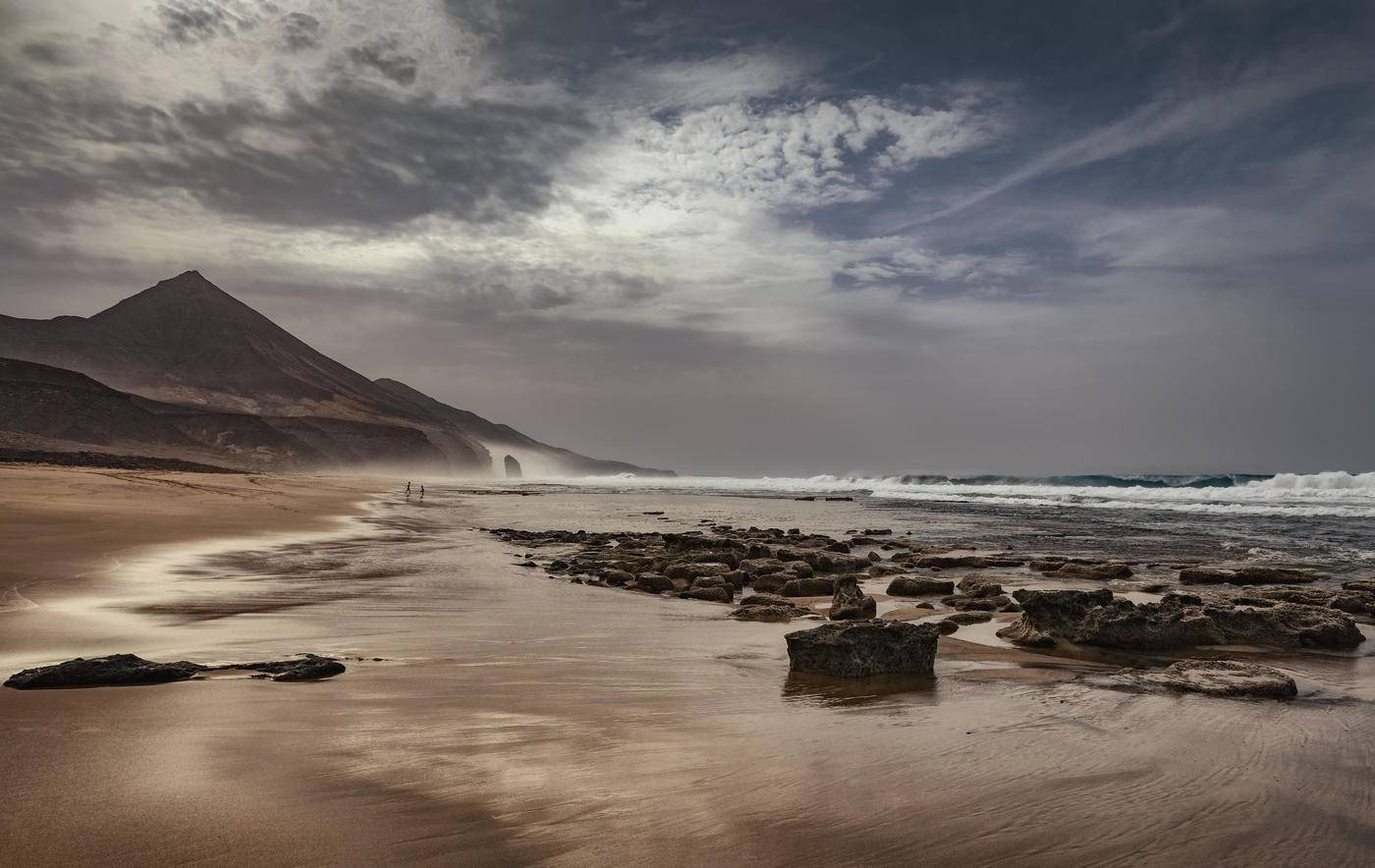 океан, пляж, горы, Александр Безмолитвенный