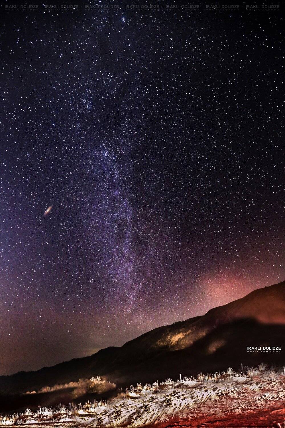 landscape, night, milky way, milkyway, photography, stars, andromeda, galaxy, ირაკლი დოლიძე