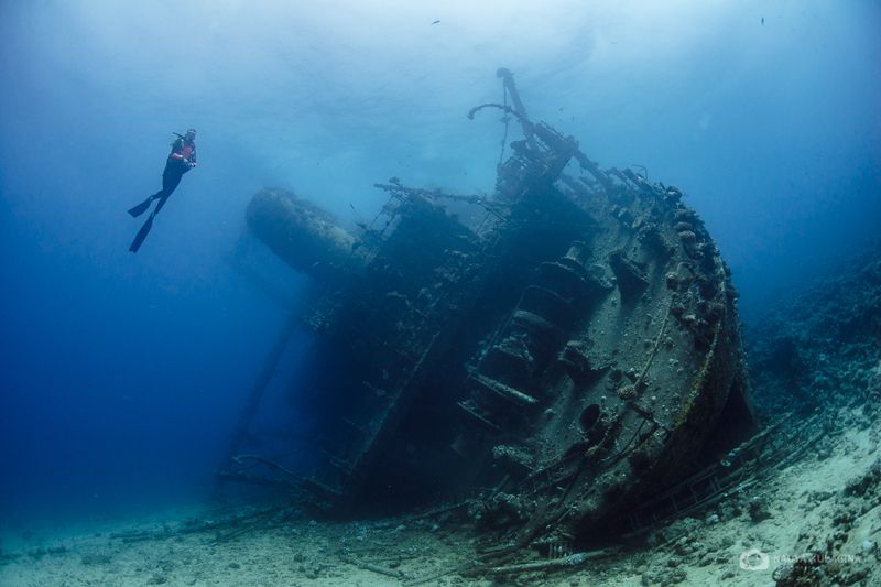 underwater, photography, wreck, egypt, magic filter, ship, model Exploring фото превью
