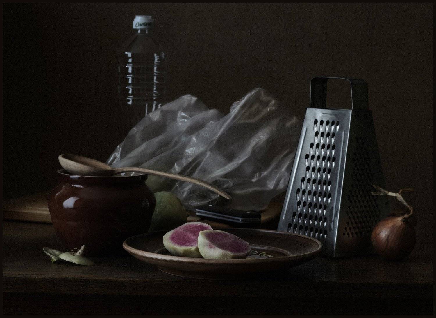 натюрморт, still life, редька, Андрей Угренинов