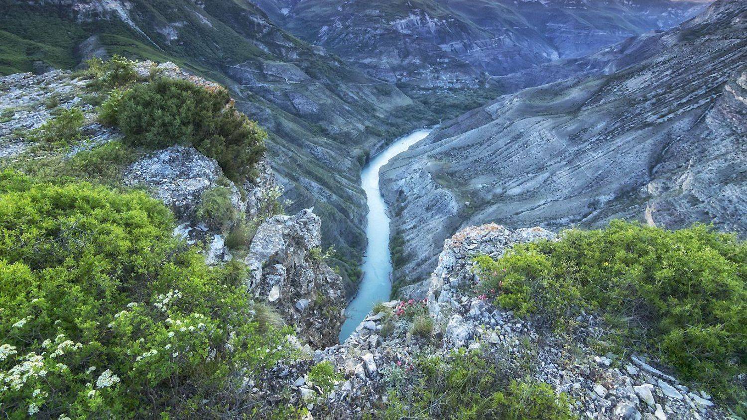 горный дагестан, каньон,дух захватывает., Анатолий Салтыков