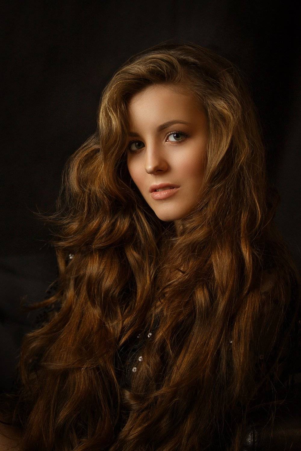 портрет, девушка, Maria Sokolova