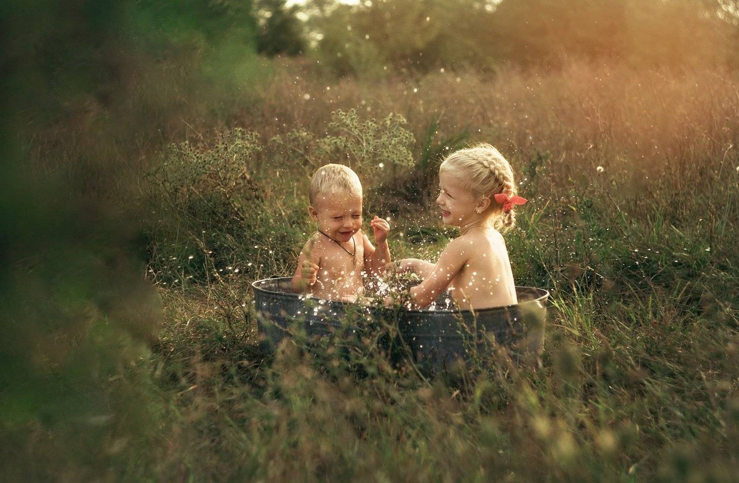 купание, дети, лето, брызги, Светлана Червинская