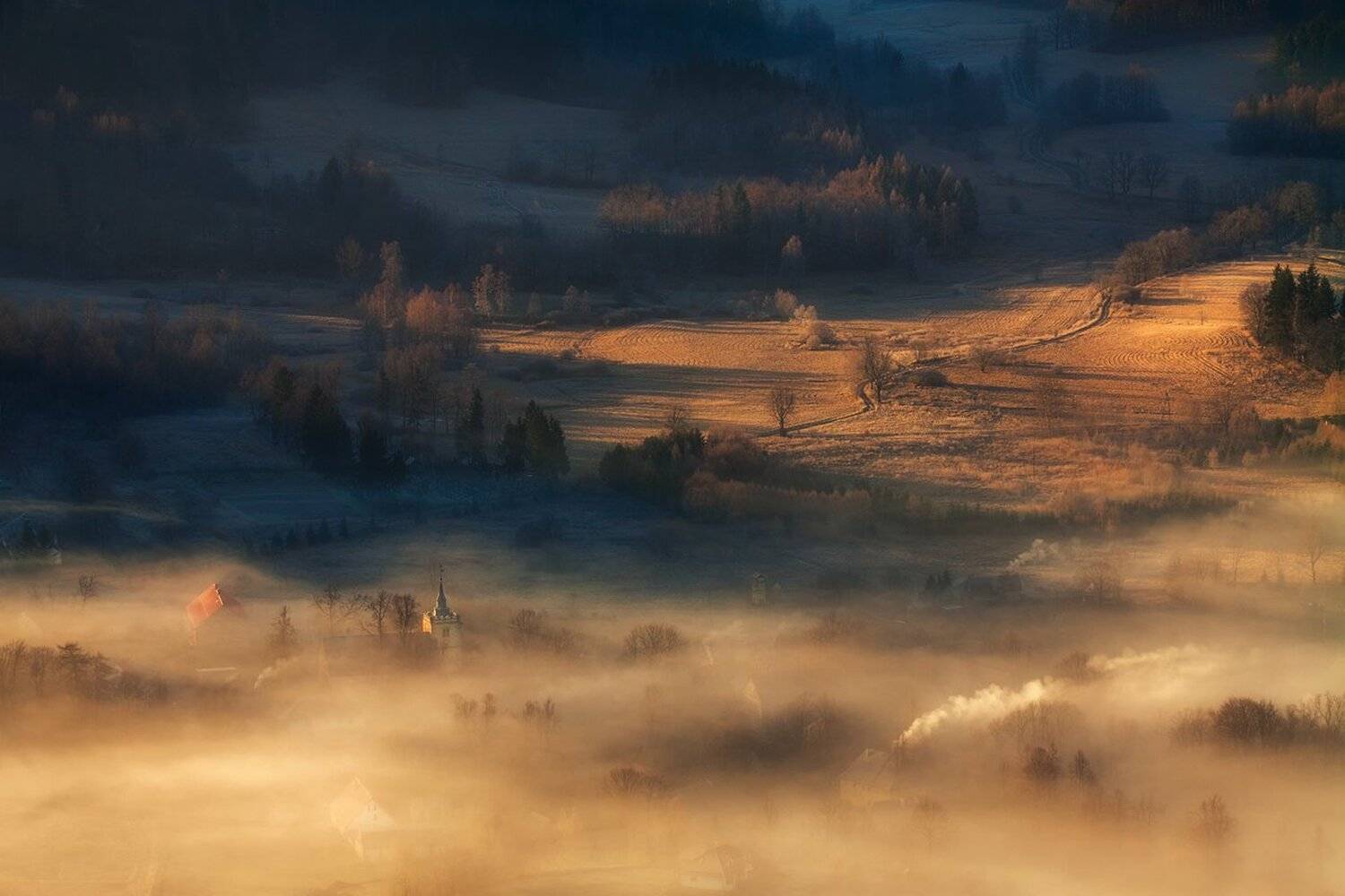 landscape,canon,mist,light,autumn, Iza i Darek Mitręga