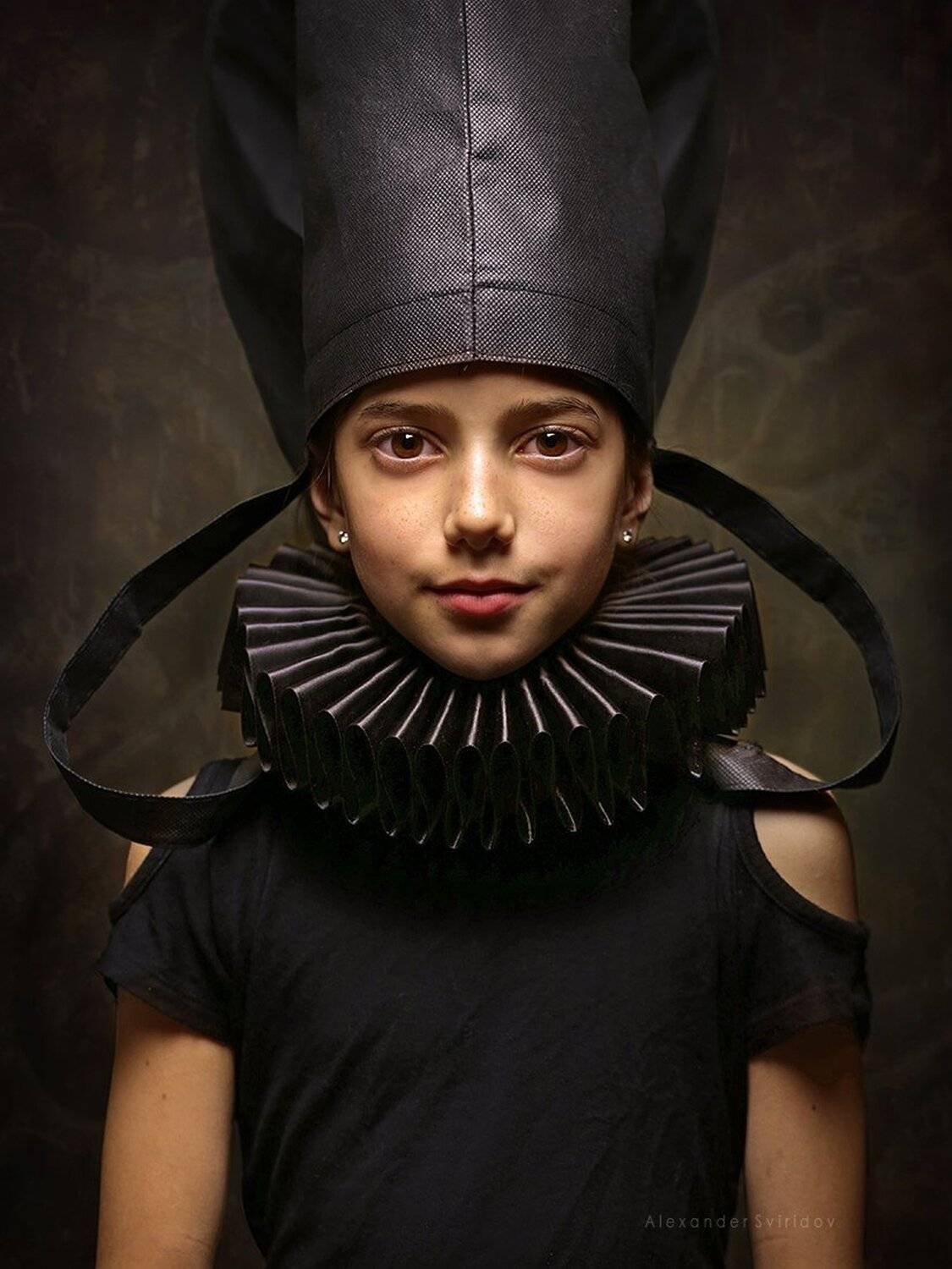 girl beauty portrait masterpiecere naissance old masters, Alexander Sviridov
