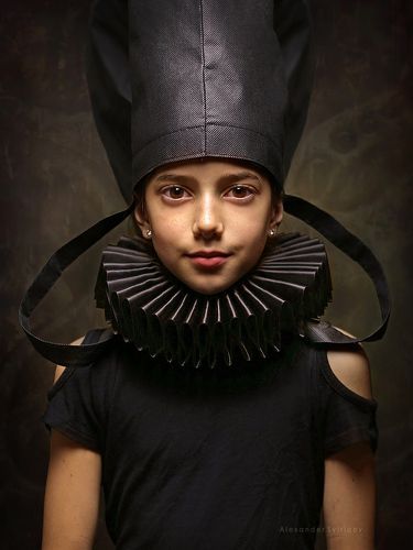 Fancy portrait with shopping bag 2
