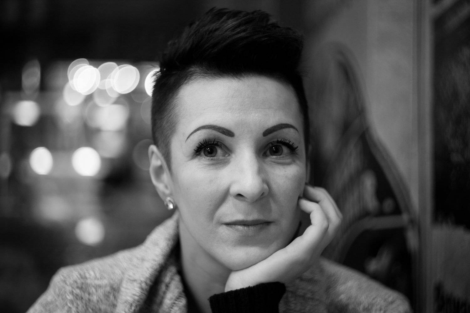 портрет женщина взгляд разговор , Павел Куренбин